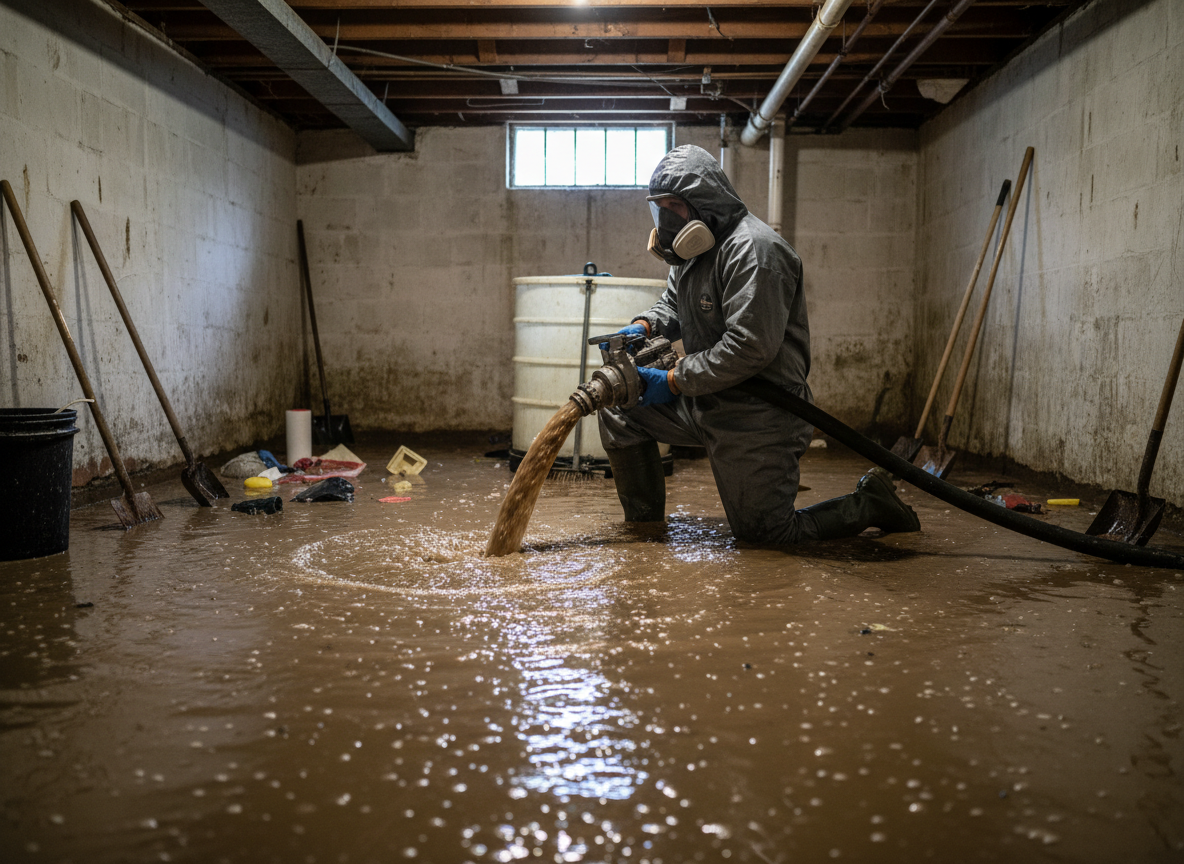 sewage cleanup in Bryn Mawr