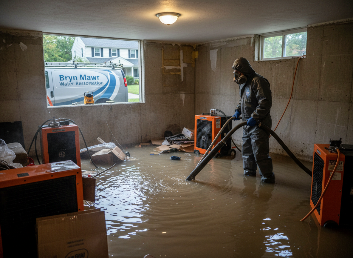 Water cleanup services in Bryn Mawr