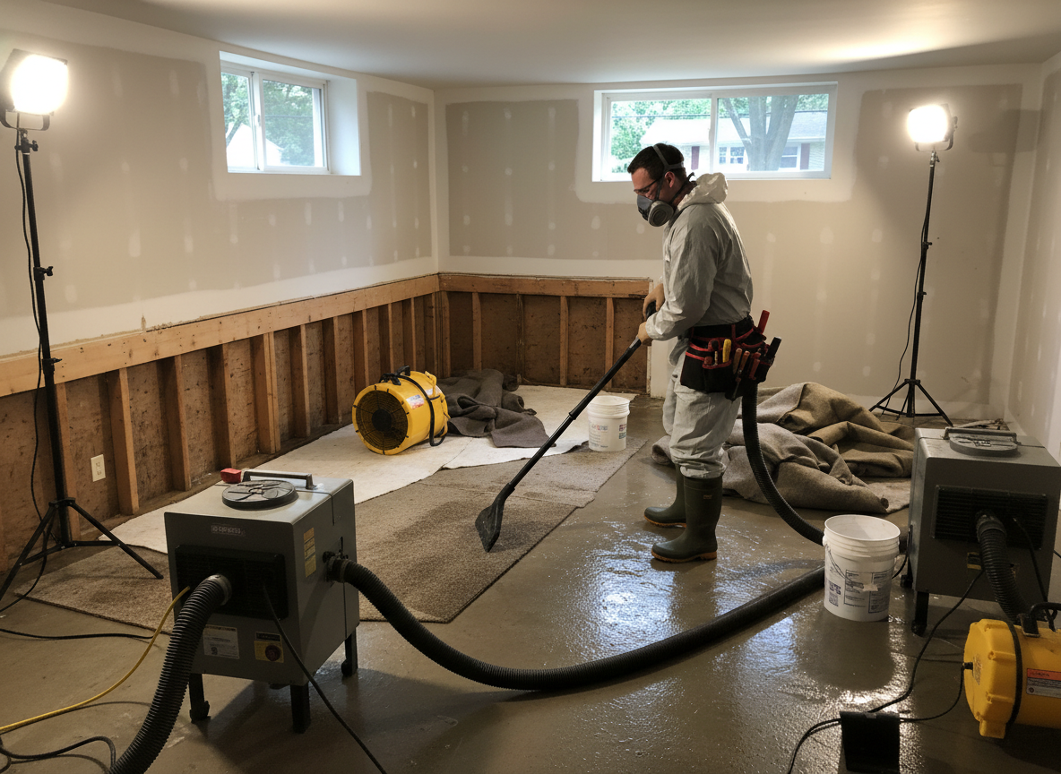 water damage restoration near me in Bryn Mawr